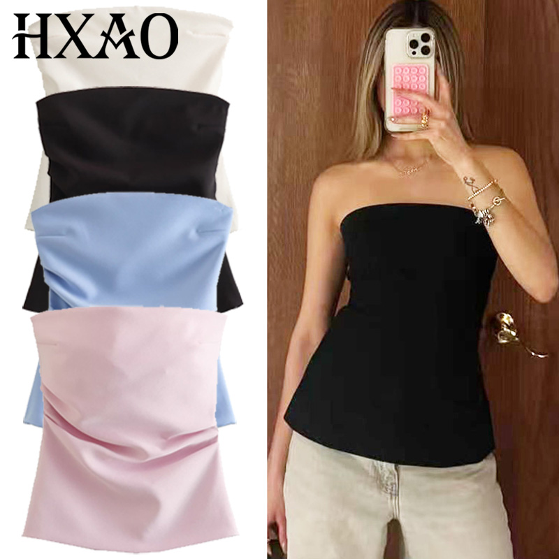 Strapless Bra Backless - HXAO Corset bustier tubulaire femmes été