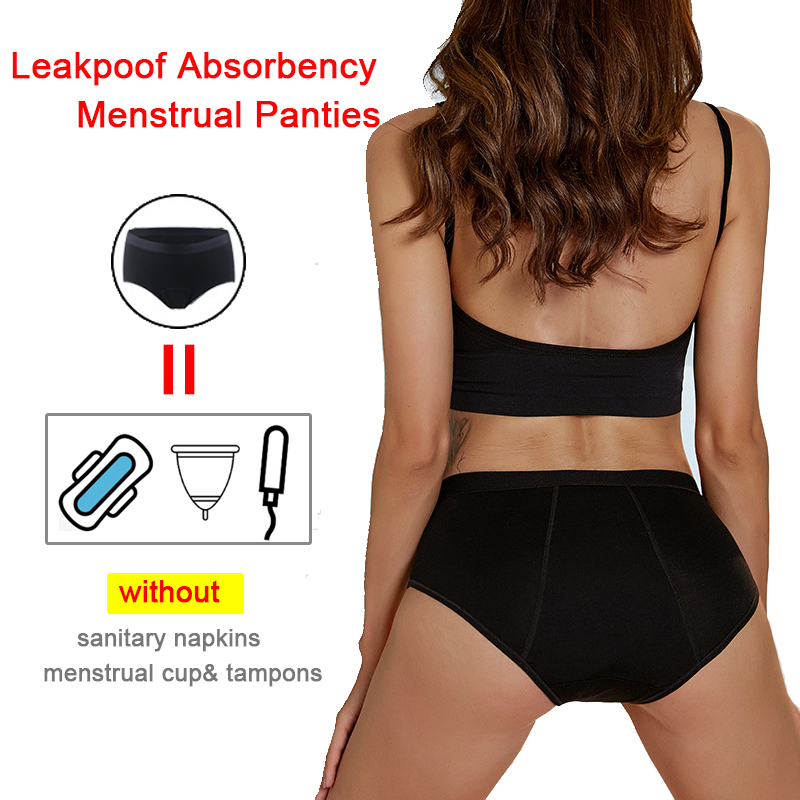 Period Panty Absorbent - 3 pièces culotte menstruelle à flux