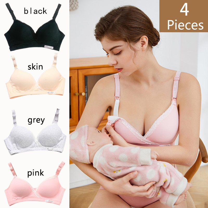 Nursing Bra Sleep - 4 pièces nouveau coton sans fil