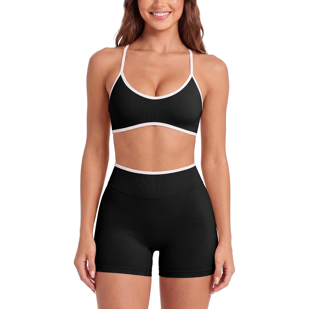 Sports Bra High Impact - Ensemble de yoga sans couture pour