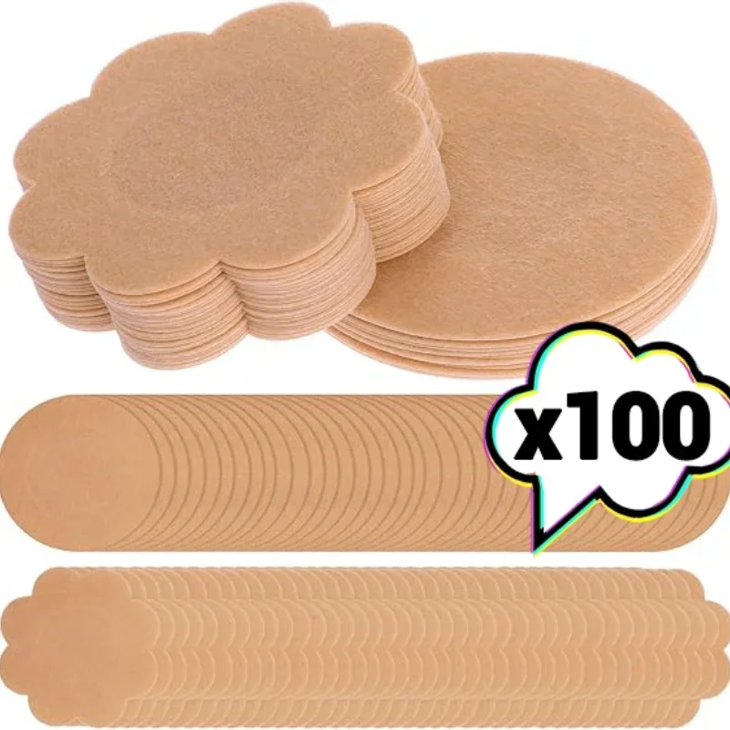 Nipple Cover Pasties - Soutien-Gorge Invisible Auto-Adhésif pour Femme, Couverture