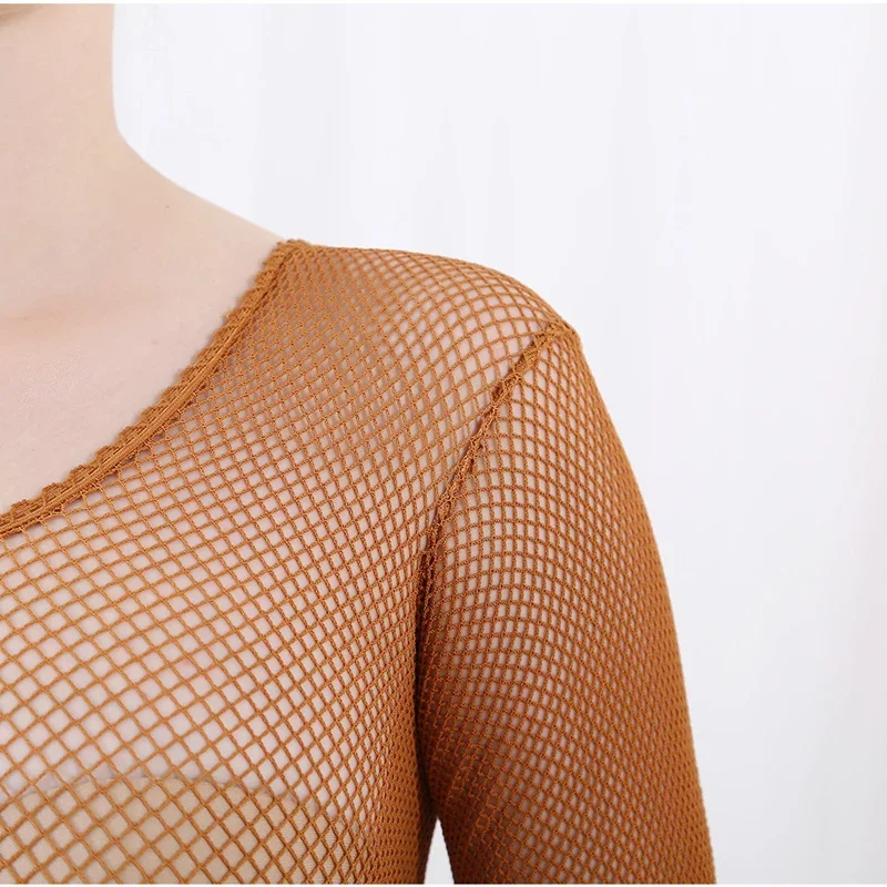 Bodystocking Fishnet - Combinaisons de danse latine pour tout