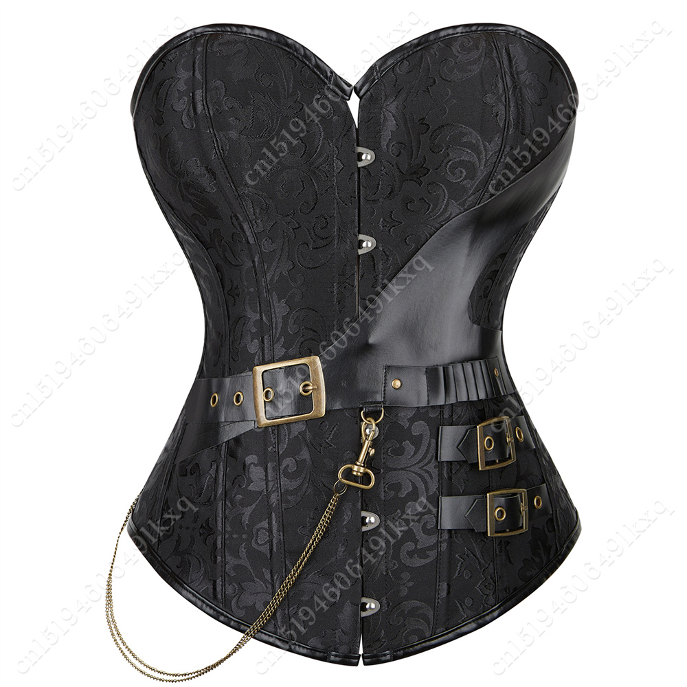 Corset Waist Cinch - Corset gothique vintage pour femme, corset