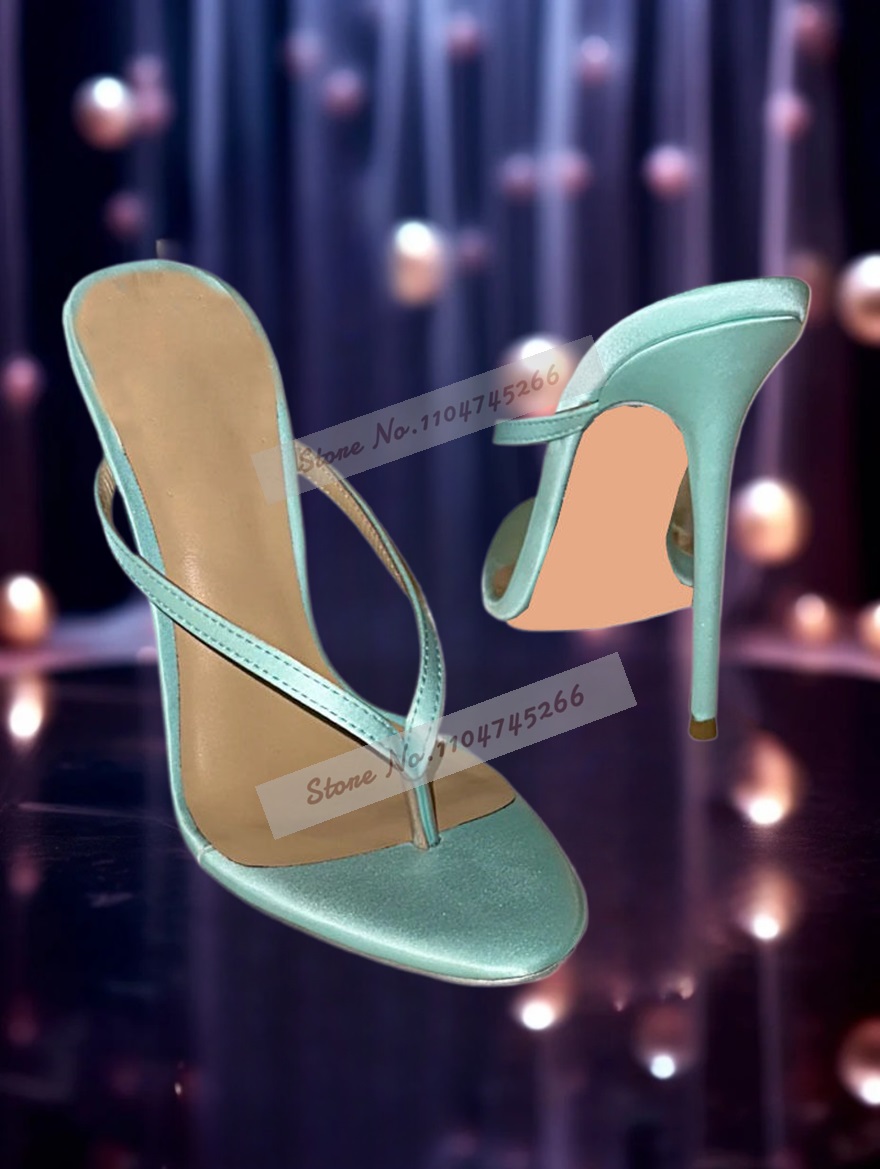 Mules à talons hauts en satin  - Slip Dress Satin avis et prix