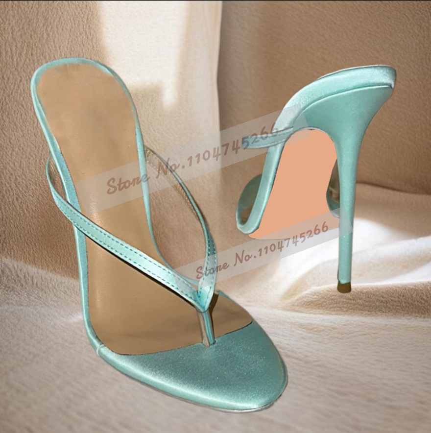 Mules à talons hauts en satin  - Slip Dress Satin avis et prix
