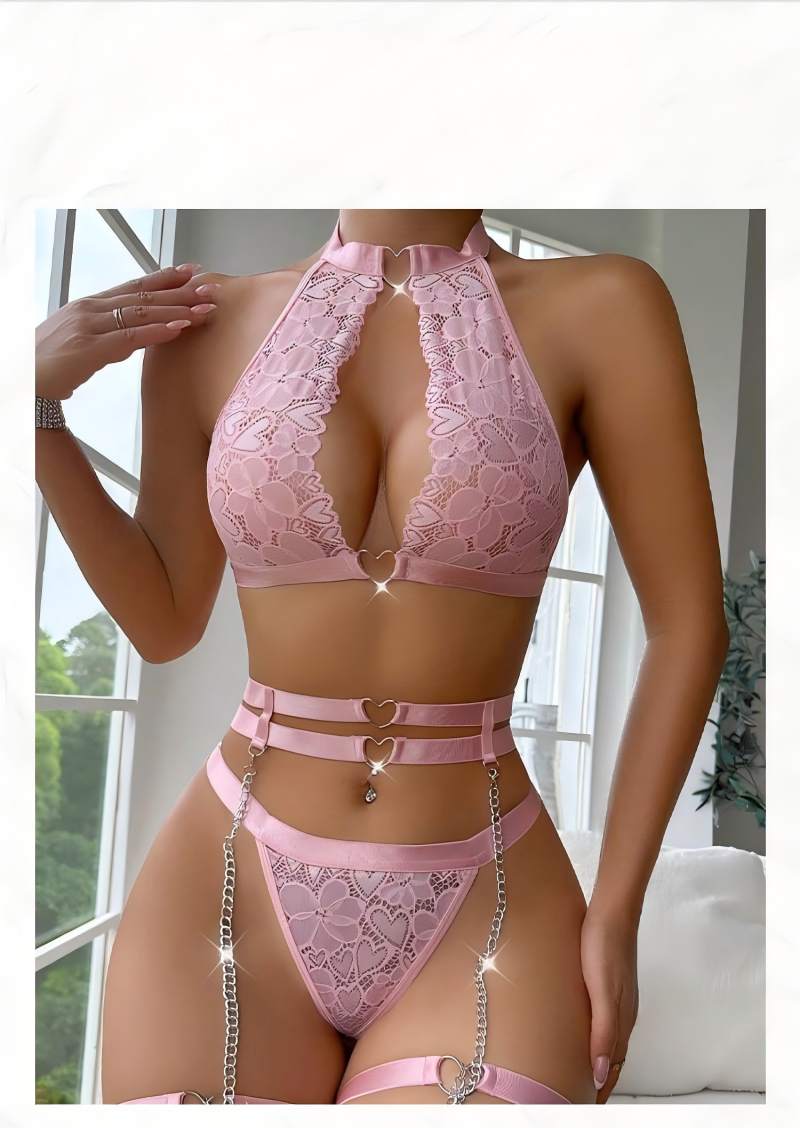 Ensemble de lingerie sexy push - Push Up Bra Padded avis et prix