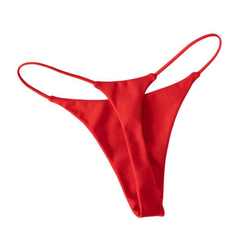 Culotte string en coton taille - Thong Bikini Women avis et prix