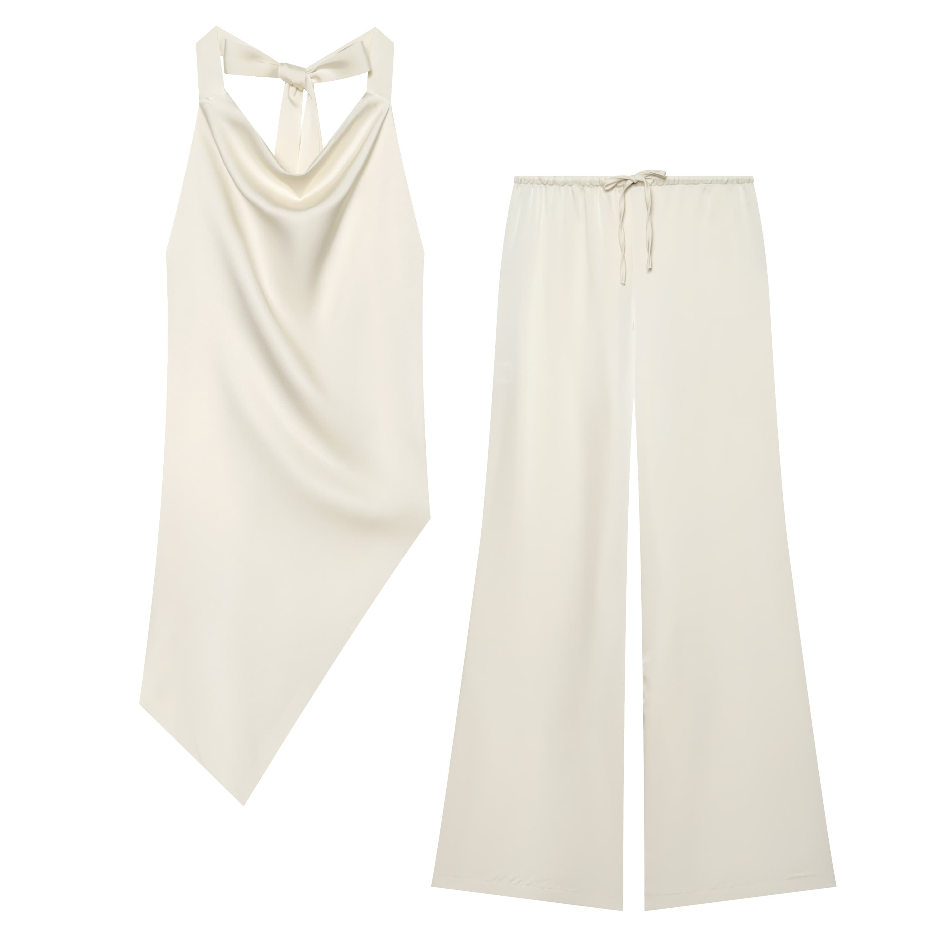 Ensemble deux pièces en satin  - Cami Top Lace avis et prix