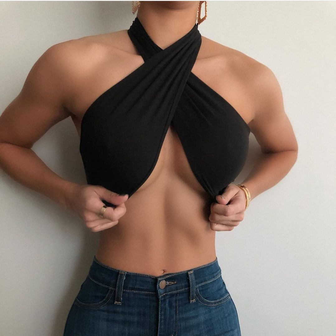 Femmes mode Sexy Mini hauts fe - Strapless Bra Backless avis et prix