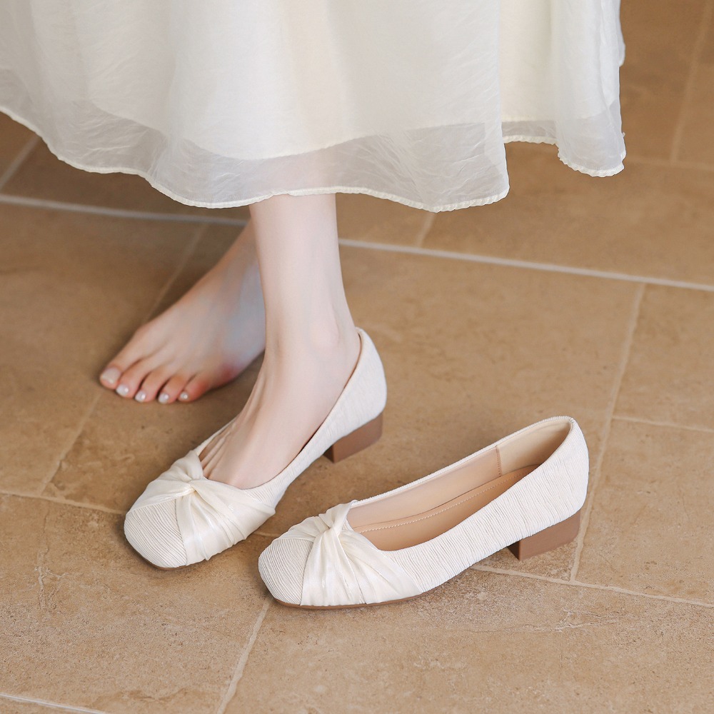 Chaussures plates élégantes po - Slip Dress Satin avis et prix