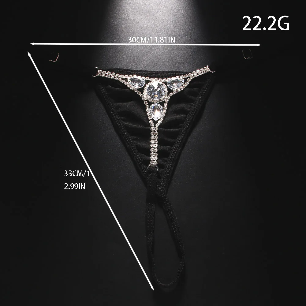 String rond en strass pour fem - Thong Bikini Women avis et prix