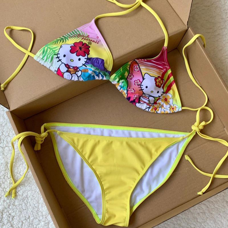 Maillot de bain Y2K Kawaii Hel - Thong Bikini Women avis et prix